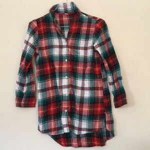 ❌SOLD❌ Old Navy Plaid Pajama Shirt